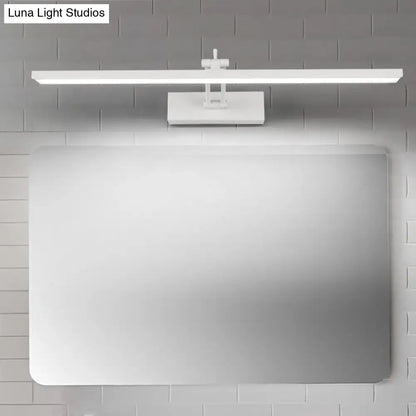 DecorBites™ Modern LED Rotatable Vanity Wall Sconce with Acrylic Shade for Bathrooms