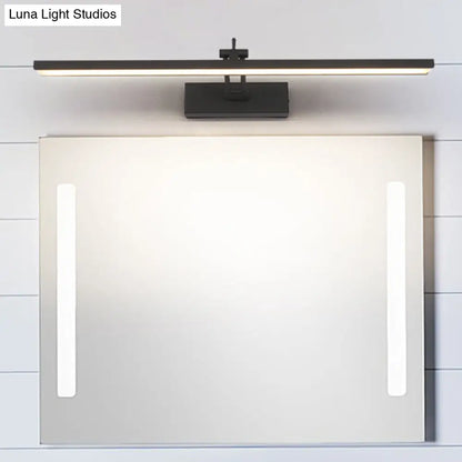 DecorBites™ Modern LED Rotatable Vanity Wall Sconce with Acrylic Shade for Bathrooms