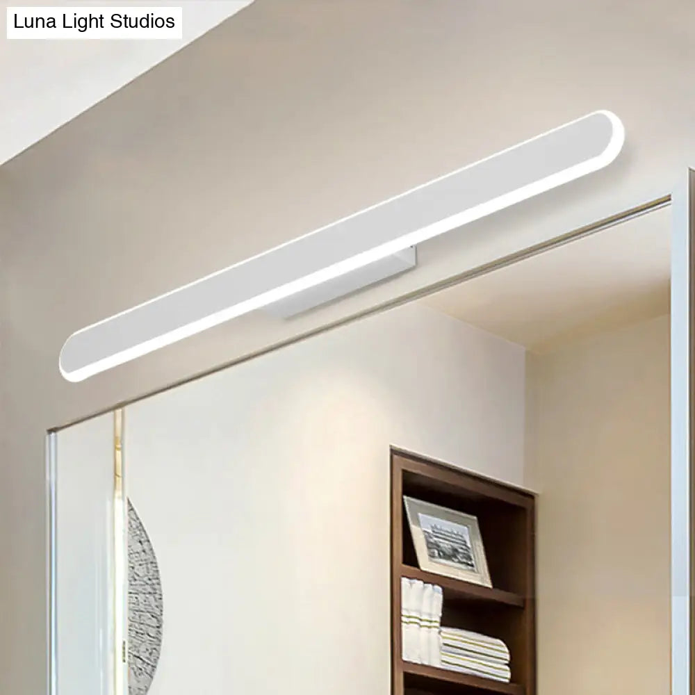 DecorBites™ Modern LED Vanity Lamp for White Bathroom Mirror - Available in White/Warm Light, 3 Sizes