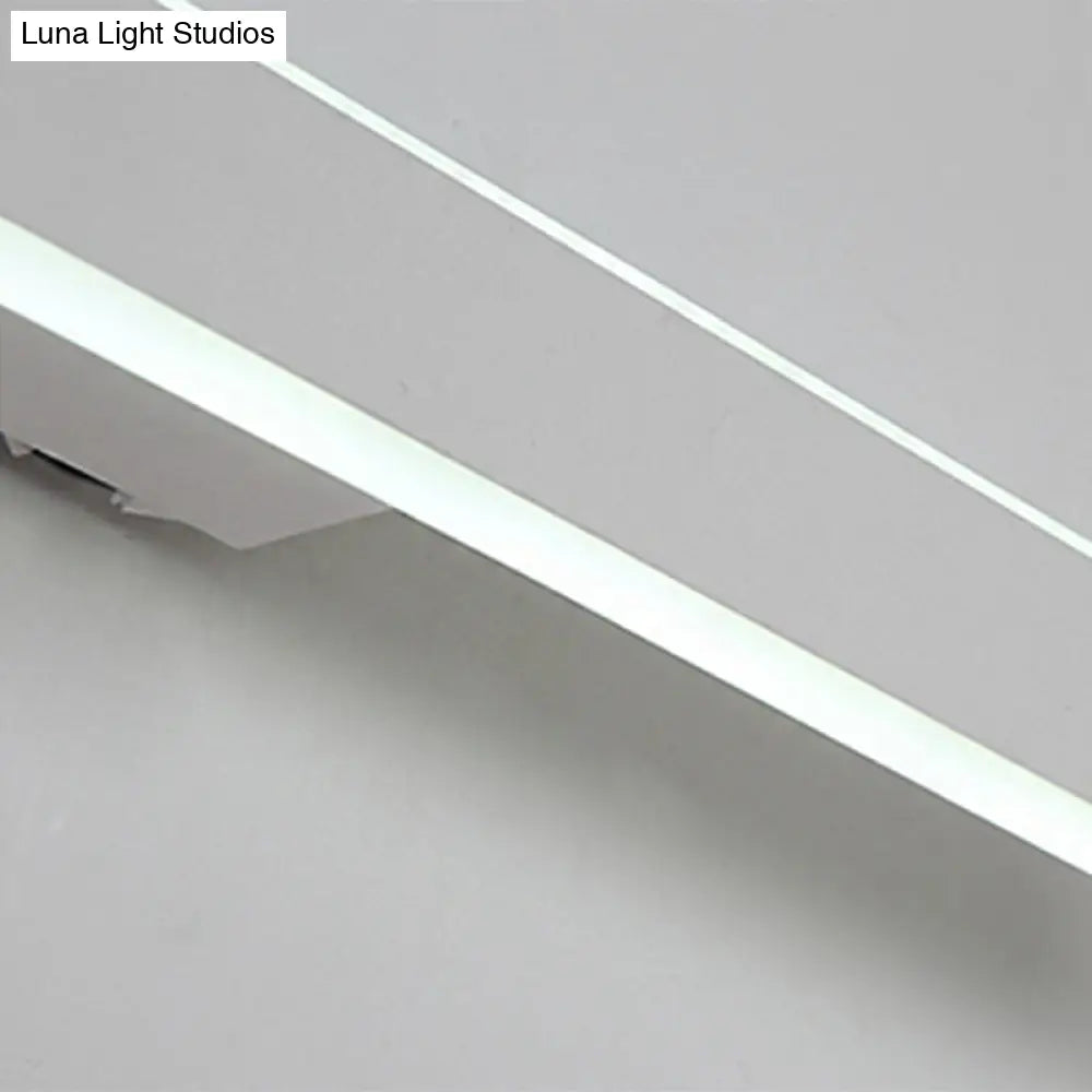 DecorBites™ Modern LED Vanity Lamp for White Bathroom Mirror - Available in White/Warm Light, 3 Sizes