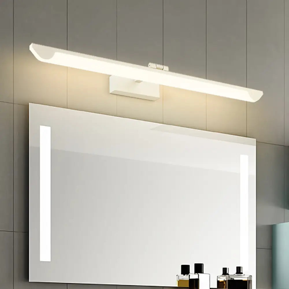 DecorBites™ Modern LED Vanity Light Fixture - Swivelable Linear Acrylic Wall Mount Lamp for Bathrooms