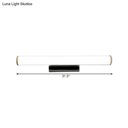 DecorBites™ Modern LED Vanity Mirror Light with Chrome Sconce - Warm/White Light, 16"/23.5" W