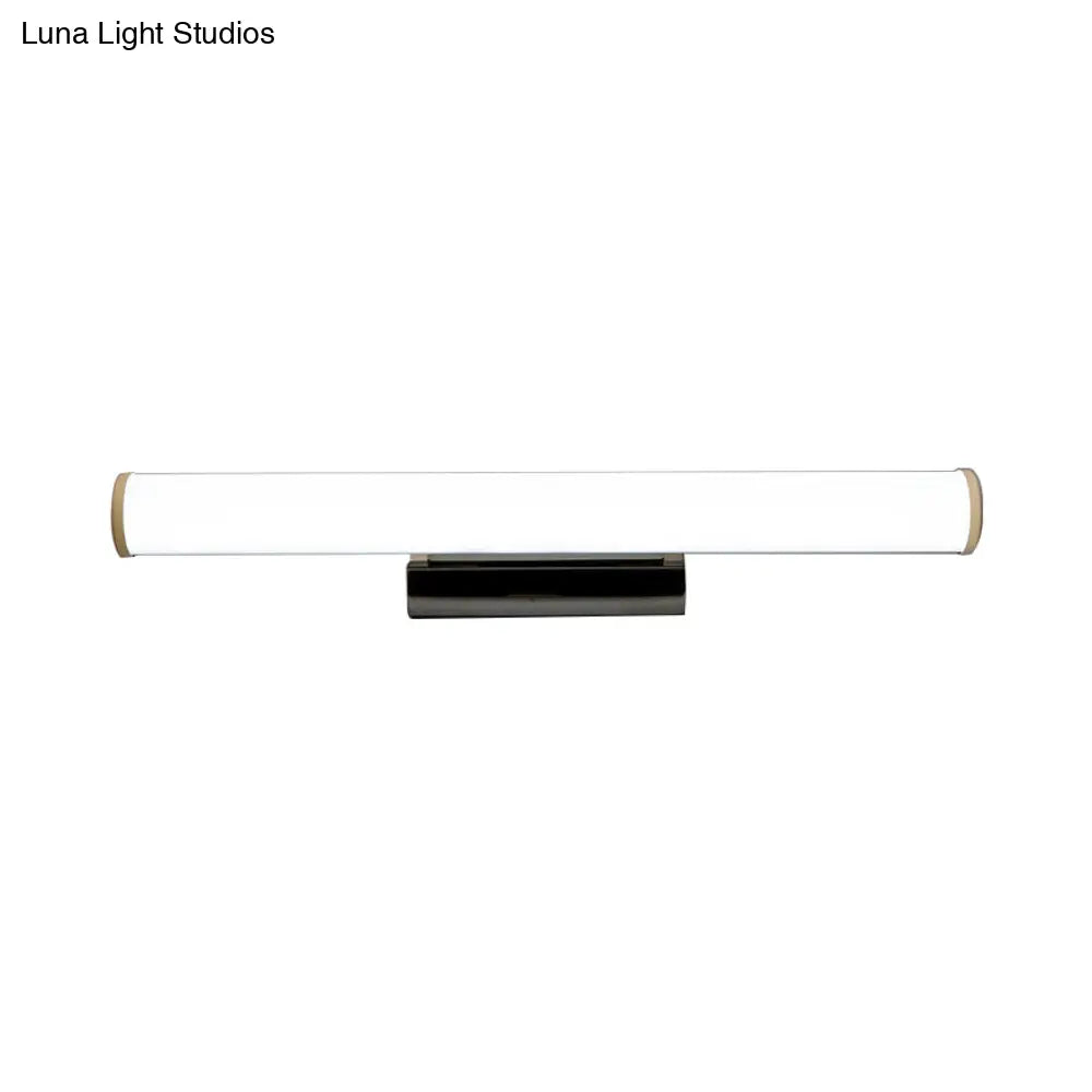 DecorBites™ Modern LED Vanity Mirror Light with Chrome Sconce - Warm/White Light, 16"/23.5" W
