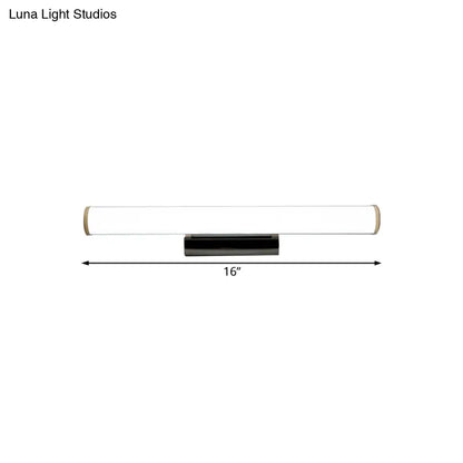 DecorBites™ Modern LED Vanity Mirror Light with Chrome Sconce - Warm/White Light, 16"/23.5" W