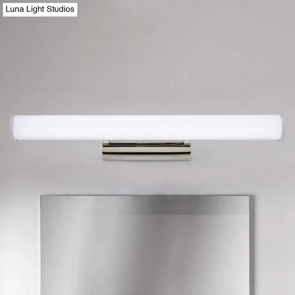 DecorBites™ Modern LED Vanity Mirror Light with Chrome Sconce - Warm/White Light, 16"/23.5" W