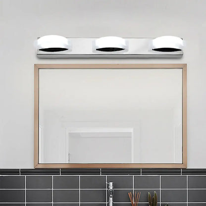 DecorBites™ Modern LED Vanity Mirror Light with Rotatable Acrylic Design and Warm/White Lighting - Perfect for Bathrooms