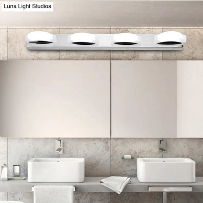 DecorBites™ Modern LED Vanity Mirror Light with Rotatable Acrylic Design and Warm/White Lighting - Perfect for Bathrooms