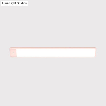 DecorBites™ Modern LED Vanity Wall Sconce in Pink for Bedroom
