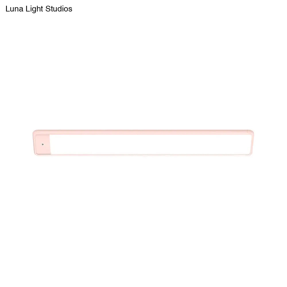 DecorBites™ Modern LED Vanity Wall Sconce in Pink for Bedroom