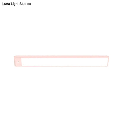 DecorBites™ Modern LED Vanity Wall Sconce in Pink for Bedroom
