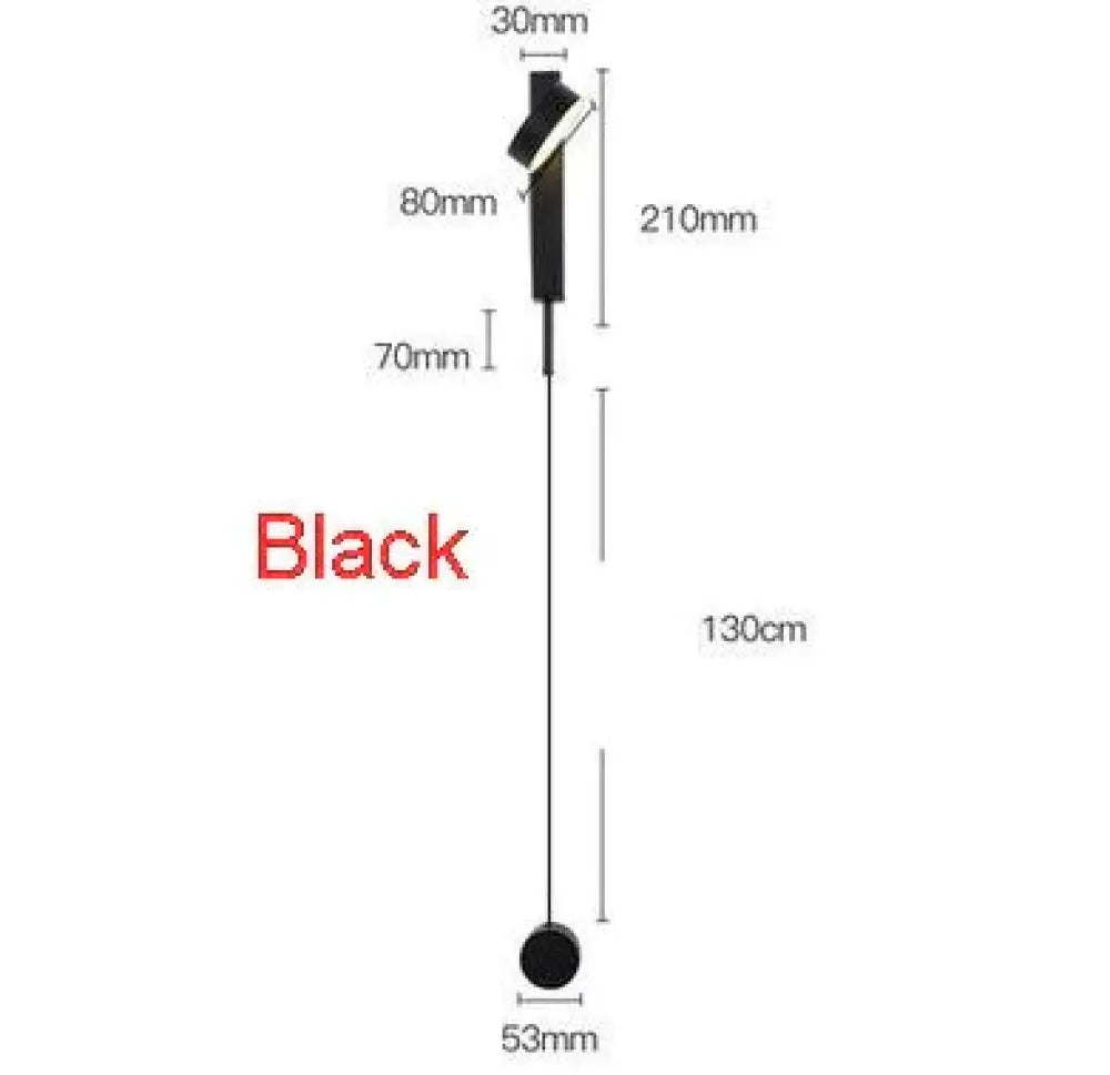 DecorBites™ Modern LED Wall Lamps with Rotation Sconce Light for Bedside Living Room Bedroom Study Room Light