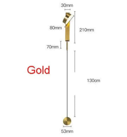 DecorBites™ Modern LED Wall Lamps with Rotation Sconce Light for Bedside Living Room Bedroom Study Room Light