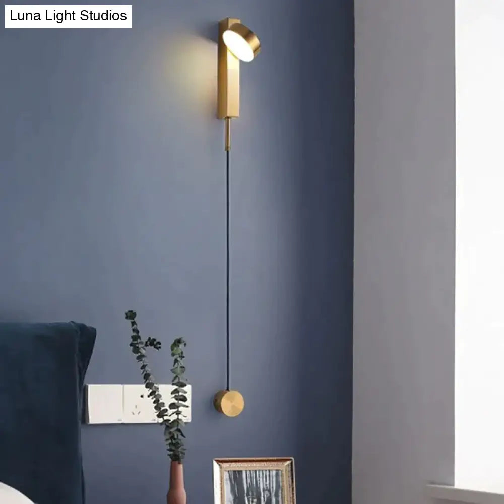 DecorBites™ Modern LED Wall Lamps with Rotation Sconce Light for Bedside Living Room Bedroom Study Room Light