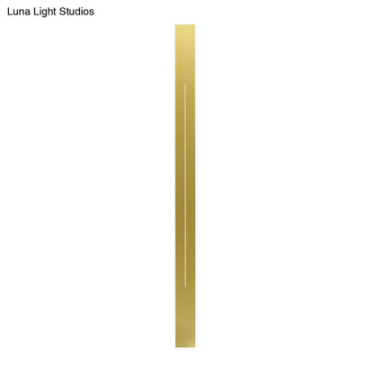 DecorBites™ Modern LED Wall Light Fixture: Rectangular Linear Living Room Sconce Lighting