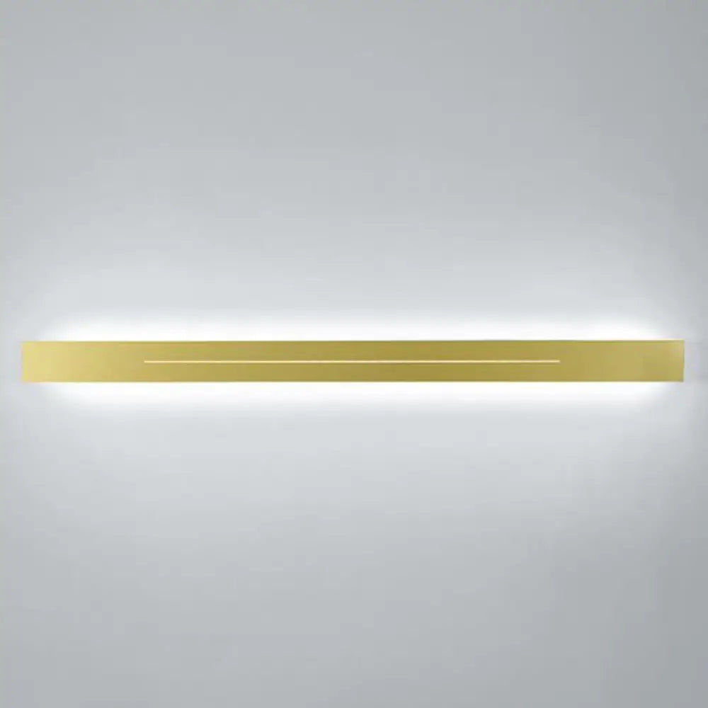 DecorBites™ Modern LED Wall Light Fixture: Rectangular Linear Living Room Sconce Lighting