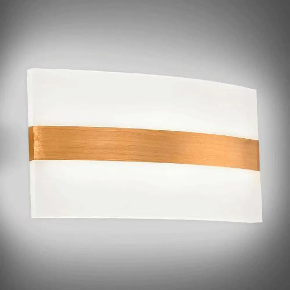 DecorBites™ Modern LED Wall Sconce in Oval/Rectangular/Convex Shape - 8"/10.5" Wide - Warm/White/Natural Light