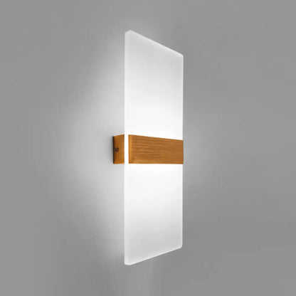 DecorBites™ Modern LED Wall Sconce in Oval/Rectangular/Convex Shape - 8"/10.5" Wide - Warm/White/Natural Light
