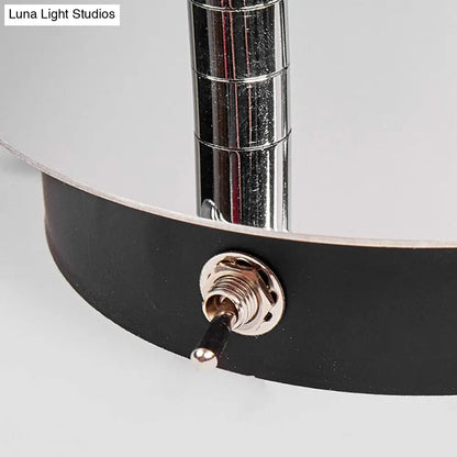 DecorBites™ Modern LED Wall Sconce Light in Chrome with Round/Rectangle Canopy