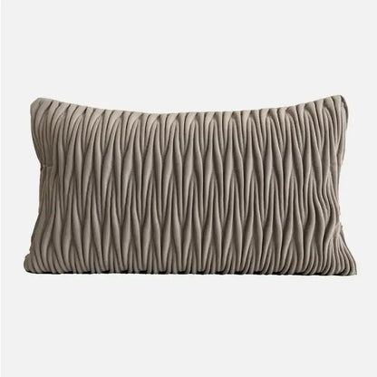 Modern light coffee patchwork pillow covers living room decor