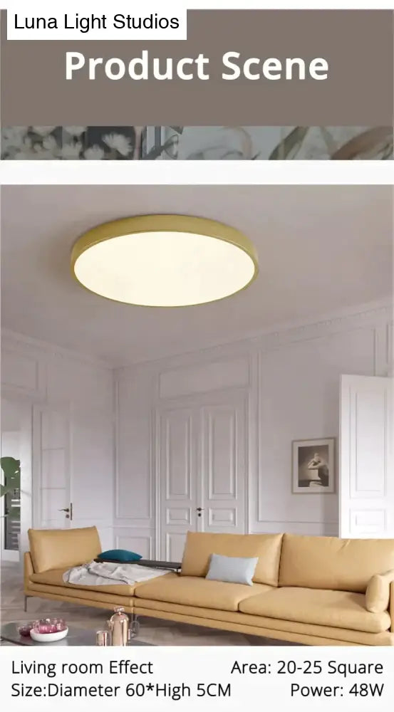 DecorBites™ Modern Light Fixtures Ceiling Of Equilateral Indoor Lighting Gold Lampshade For Living Room Bedroom Lamp Ceiling Lamp Fixtures