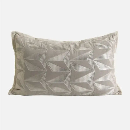 Modern light grey coffee texture cushion covers living room decor