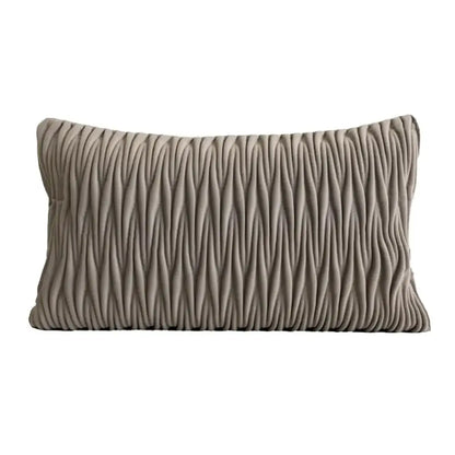 Modern light grey coffee texture cushion covers living room decor