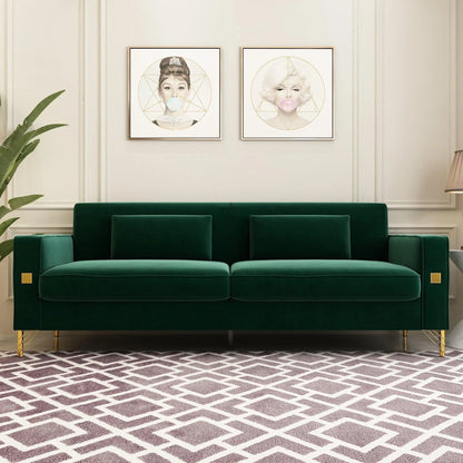 Modern Loveseat Sofa with Pillows
