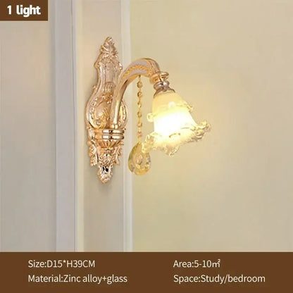 Modern luxury gold crystal ceiling chandelier living room flower light