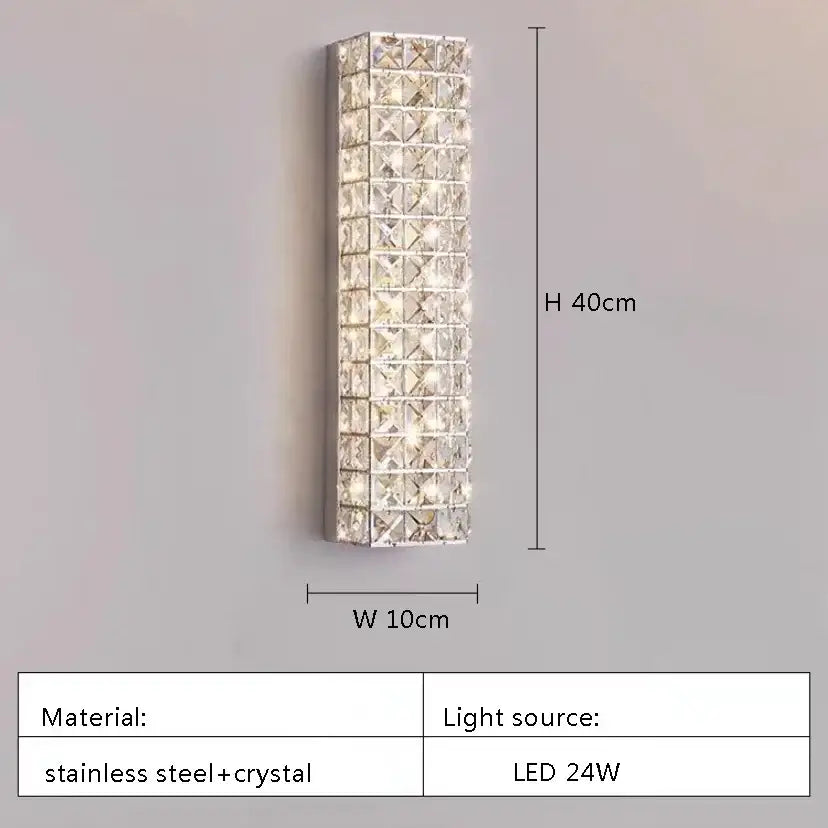 Modern luxury gold crystal led ceiling chandelier living room