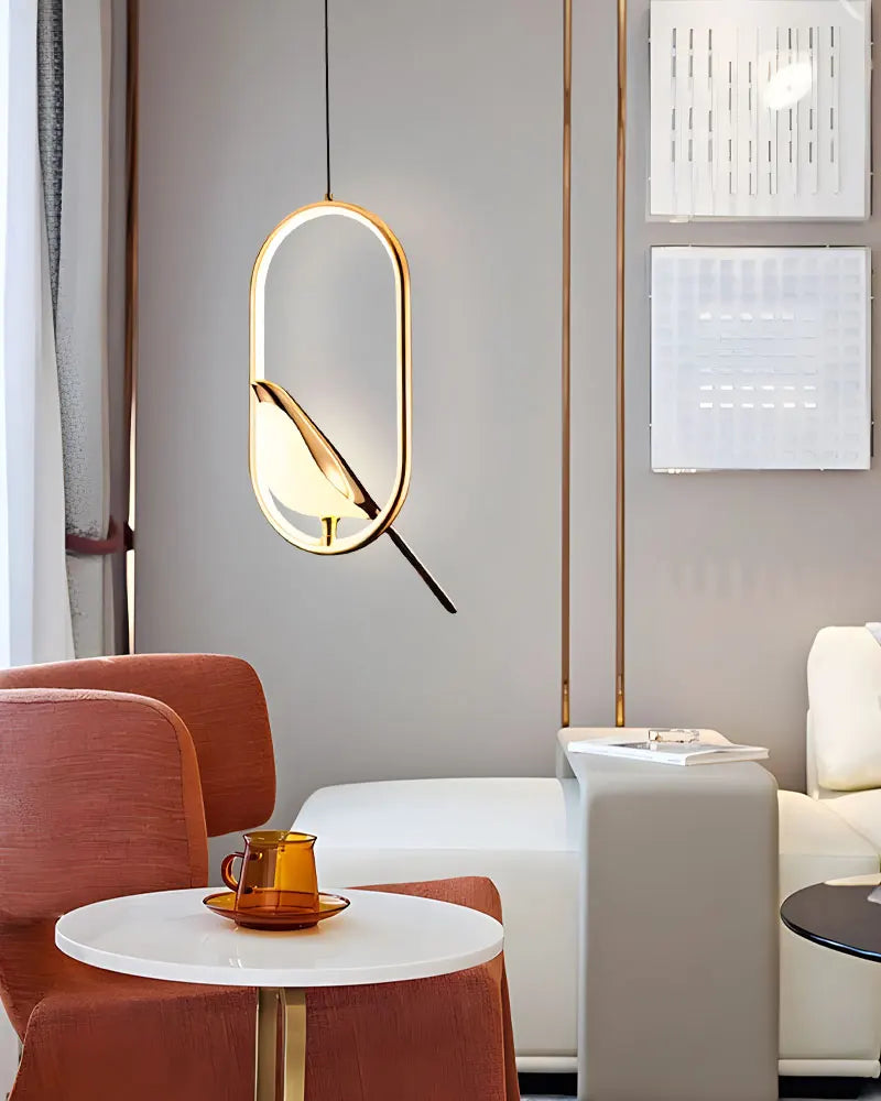DecorBites™ Modern Magpie Bird LED Pendant Lights