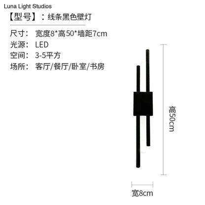 DecorBites™ Modern Marble Led  Wall Lamp For Living Room Bedroom Bathroom Loft Decor