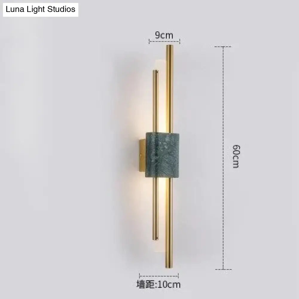 DecorBites™ Modern Marble Led  Wall Lamp For Living Room Bedroom Bathroom Loft Decor