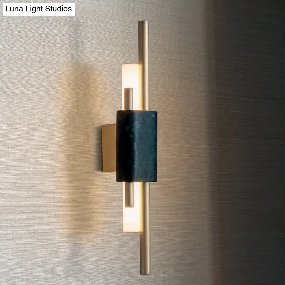 DecorBites™ Modern Marble Led  Wall Lamp For Living Room Bedroom Bathroom Loft Decor