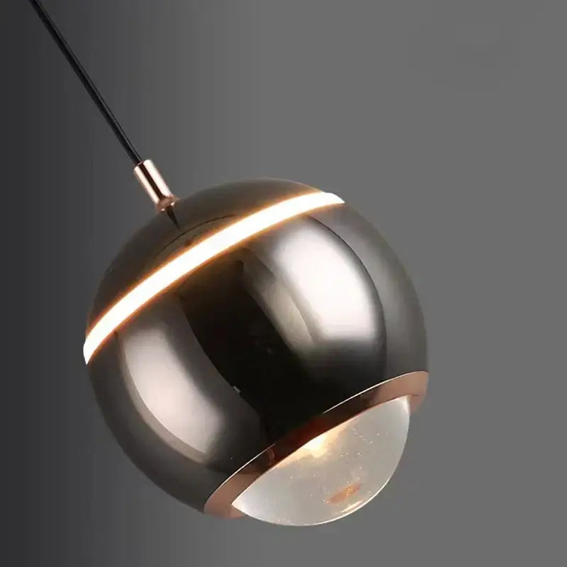 Modern matte ball pendant lights for bedroom and kitchen island