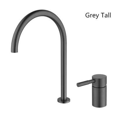 Modern matte black and brushed gold basin faucet bathroom sink tap