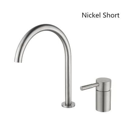 Modern matte black and brushed gold basin faucet bathroom sink tap