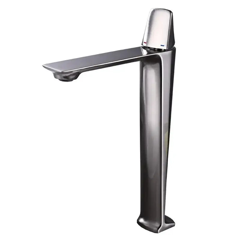 Modern matte black and white brass sink faucet bathroom water tap