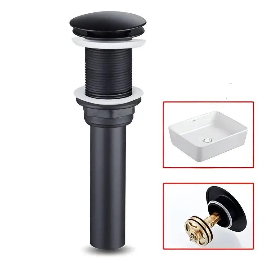 Modern matte black and white brass sink faucet bathroom water tap