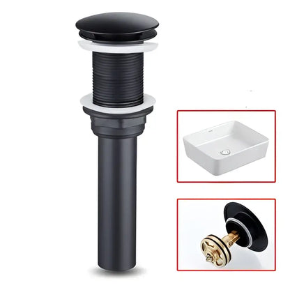 Modern matte black and white brass sink faucet bathroom water tap