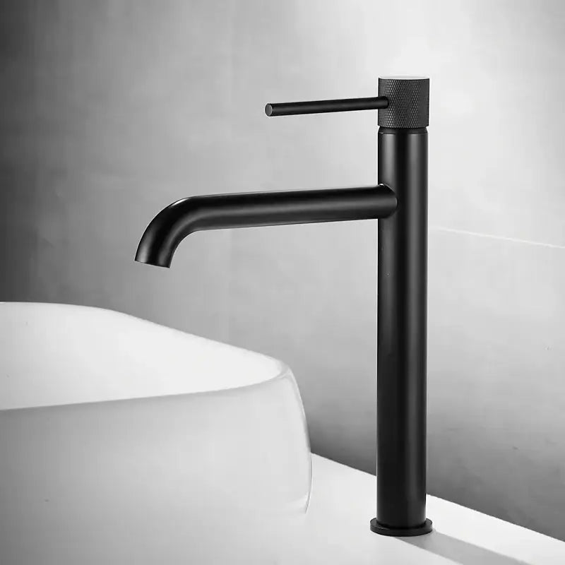 Modern matte black basin faucet bathroom sink mixer tap