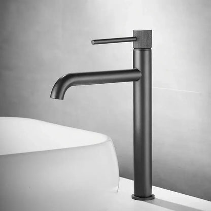 Modern matte black basin faucet bathroom sink mixer tap