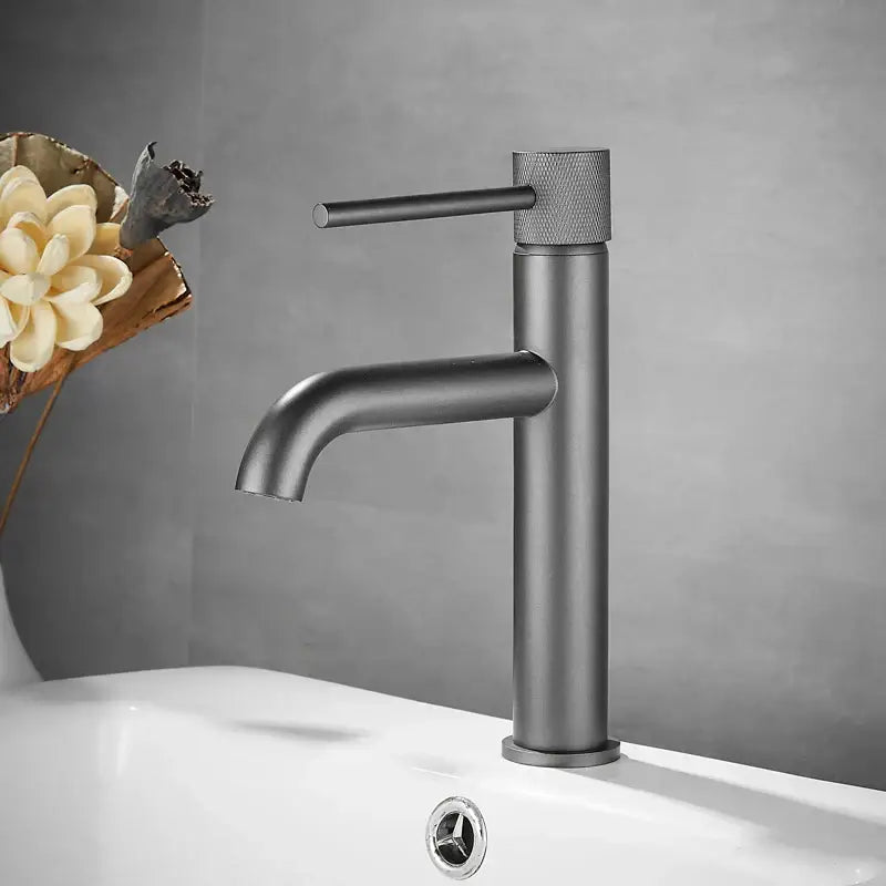 Modern matte black basin faucet bathroom sink mixer tap