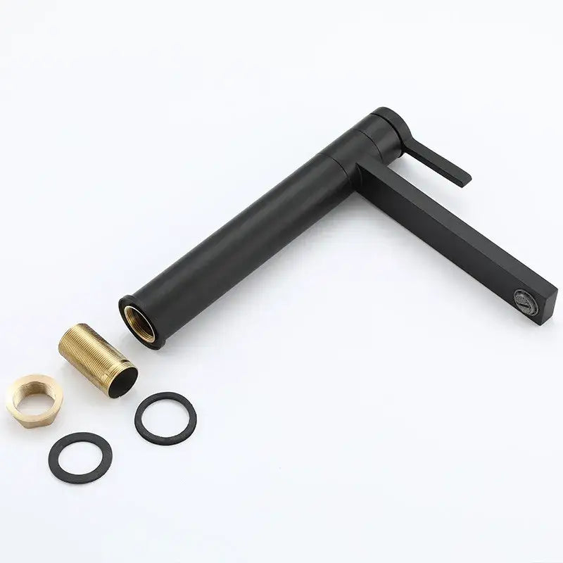 Modern matte black basin faucet bathroom sink tap