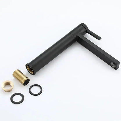 Modern matte black basin faucet bathroom sink tap