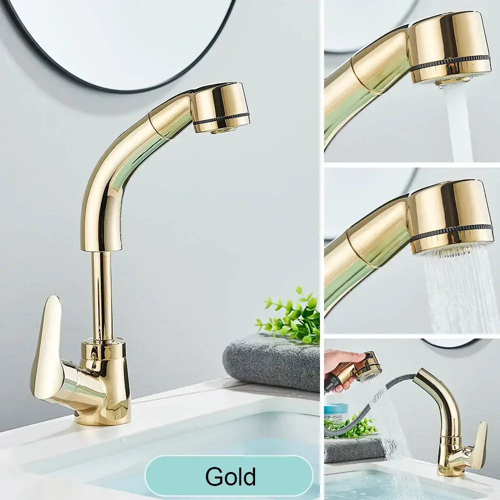 Modern matte black basin faucet with chrome accents for kitchen