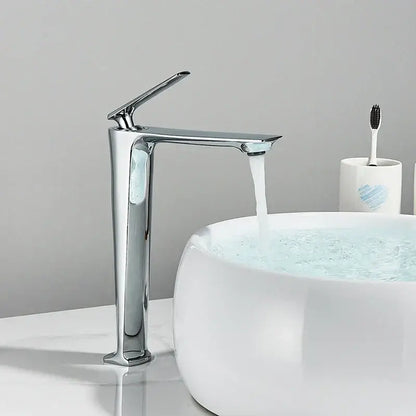 Modern matte black basin mixer bathroom vanity tap