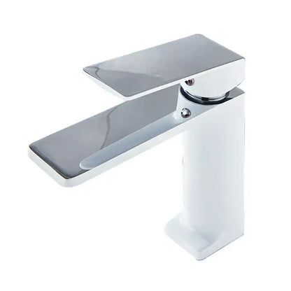 Modern matte black basin mixer tap – bathroom single lever faucet