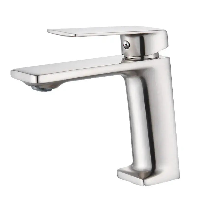 Modern matte black basin mixer tap – bathroom single lever faucet