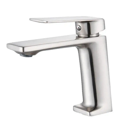 Modern matte black basin mixer tap – bathroom single lever faucet
