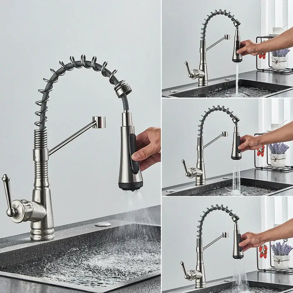 Modern matte black bathroom faucet set – bathroom sleek spout